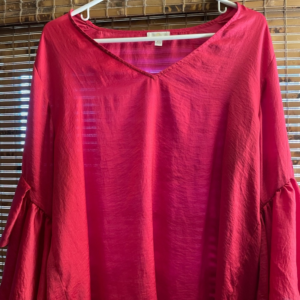 Charming Charlie Hot Pink blouse